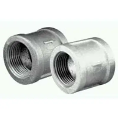 MALLEABLE ZMGCP01 1/4 COUPLING GALV