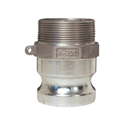 Dixon G400-F-AL Type F Cam and Groove Adapter 4 in Male Adapter x MNPT