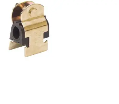 DIVERSITECH 538-3/8 3/8 in. Electrodichromate Steel Cushion Clamp