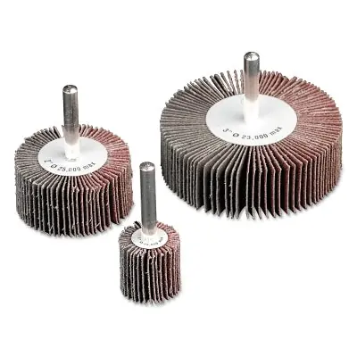 CGW Abrasives 39908 Flap Wheel 1 in Dia x 1 in W 60 Grit 30000 RPM