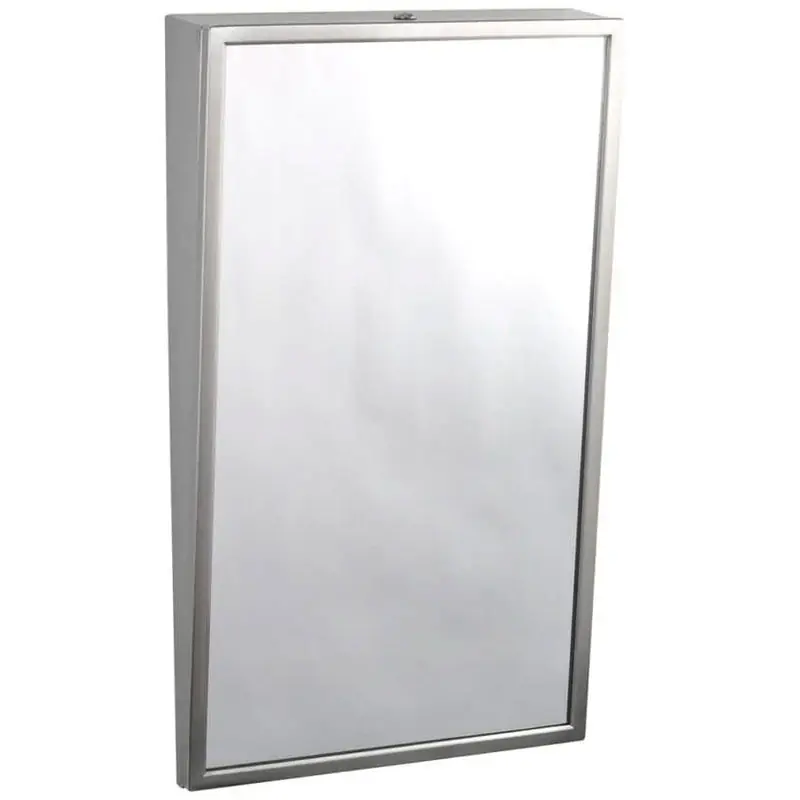 BOBRICK 2931830 Fixed-Position Tilt Mirror 18 x 30 Inches