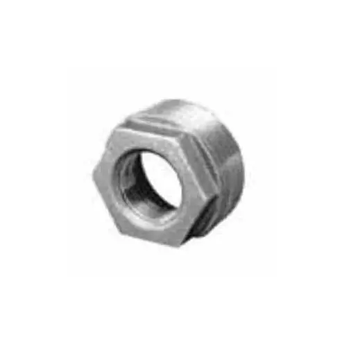 Malleable ZMGBU0908 2-1/2 x 2 MNPT x FNPT Galvanized Malleable Iron Hex Head Pipe Bushing