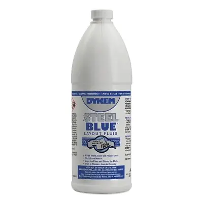 Dykem 80600 Layout Fluid 930 mL Bottle Replacement MPN