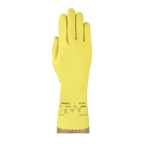 ANSELL 114309 AlphaTec 87-297 Medium Duty Industrial Gloves