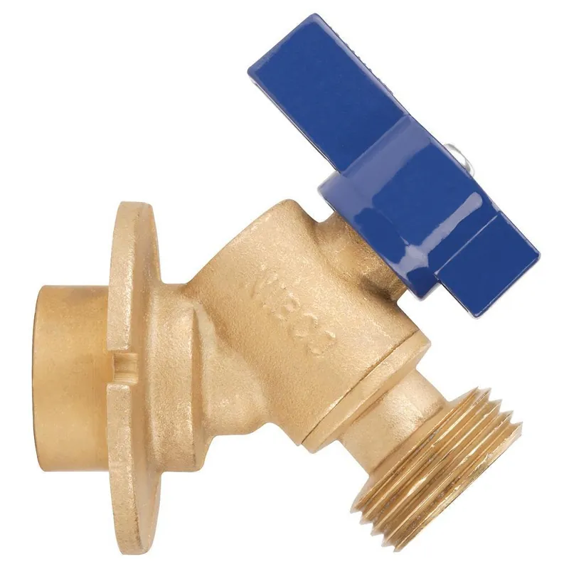 Nibco NBD3JH8 QT763X 3/4 Turn Angle Sillcock - Brass