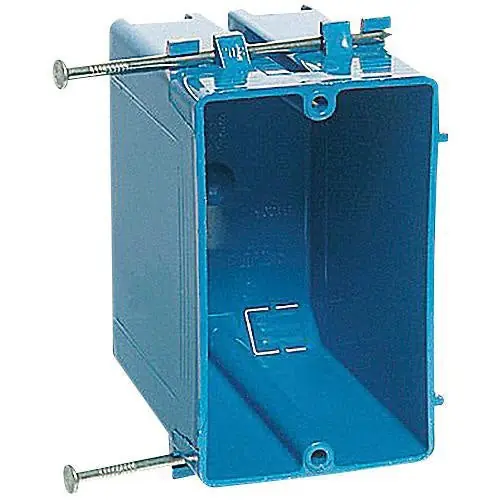 THOMAS AND BETTS B120A-UPC 1-Gang Non-Metallic Outlet Box