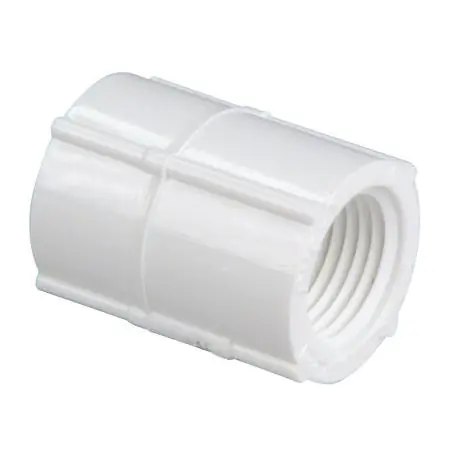 NIBCO INC L805000 430-005 1/2 FXF THRD COUP PVC 40