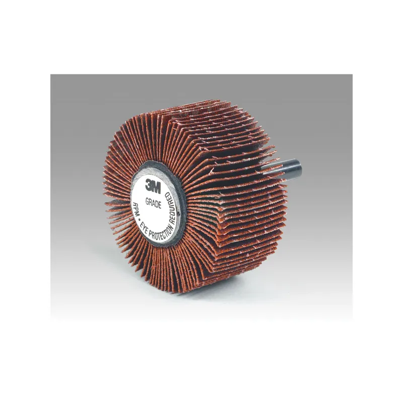 3M 7100044890 Type 83 Mounted Flap Wheel 2 in Diameter 10/CS