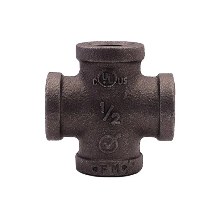 Malleable ZMBCR04 Black 3/4 Malleable Cross
