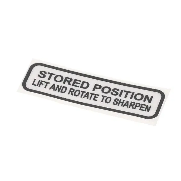 Globe 920216 SHARPENER LABEL