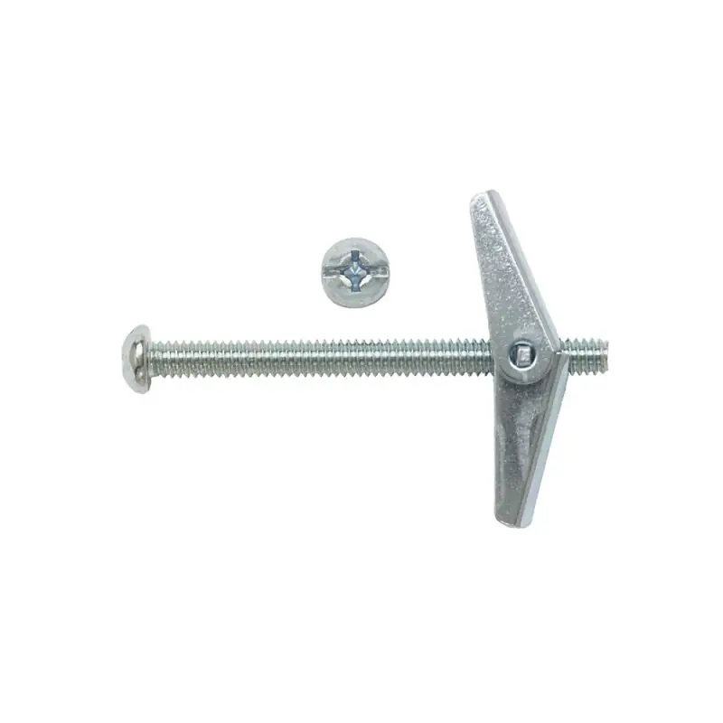 Mainline ML5441J Mainline 3/8X4 Round Combo Head Toggle Bolt Zinc Plated (15 Pack)