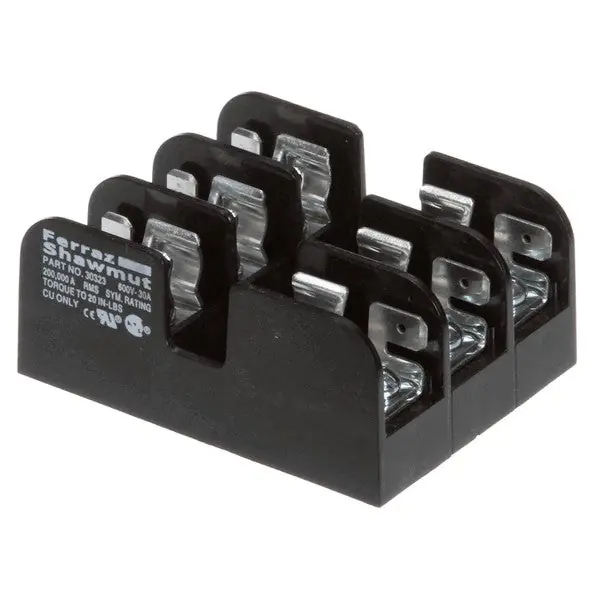 Bakers Pride 2E-P1166A FUSE BLOCK 30A 2 X 1 X 0.25