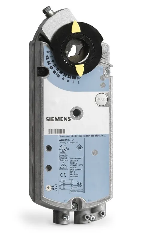 Siemens GRD321.1U 230v 2pos S/r Fire/smoke Actr