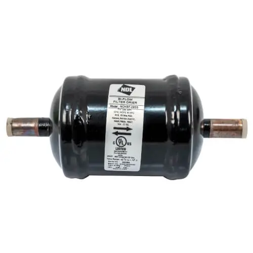 NDL NCHBF-083S 3/8 Sweat Bi-Flow Liquid Line Filter Drier REPLACEMENT MPN