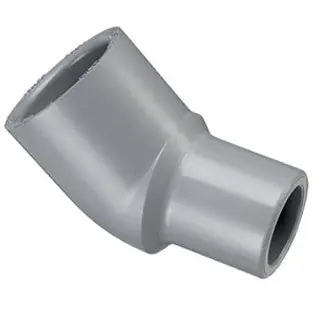 CORZAN 827-020C 2 CPVC 45 Street Elbow Spigot x Socket