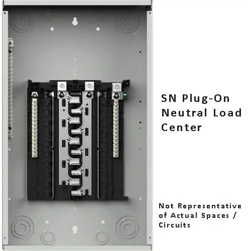 Siemens SNW1212L1125 Main Lug Load Center 125A 12 Spaces 120/240V