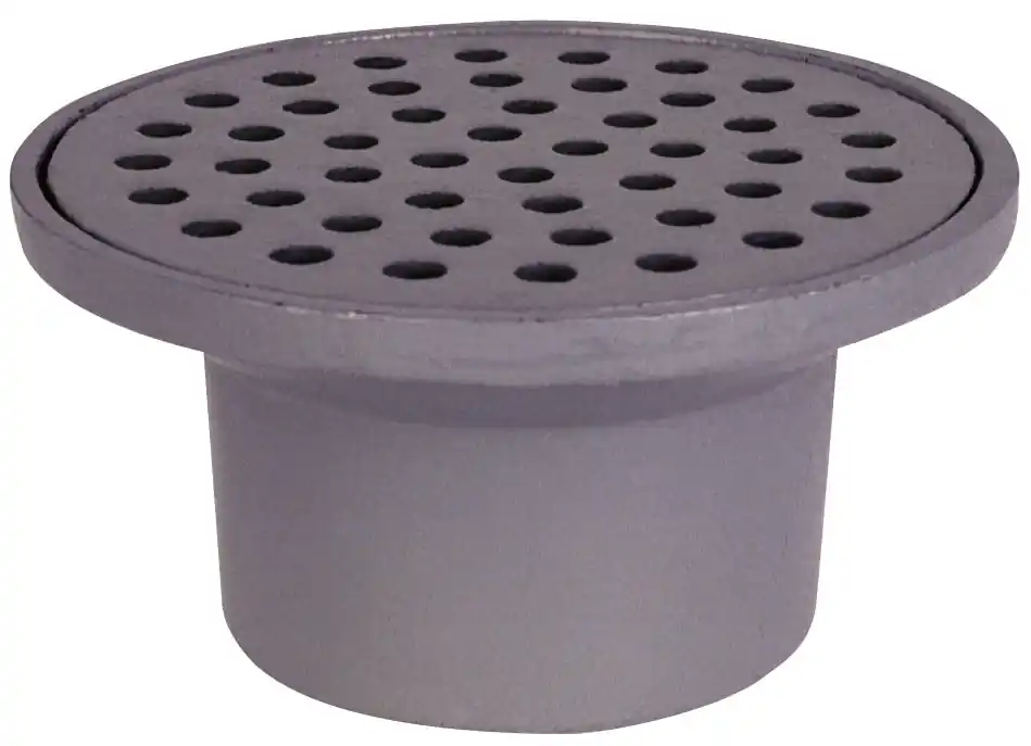 Sioux Chief 844-0SL Drain 3 CI Body With 6 3/8 CI Grate