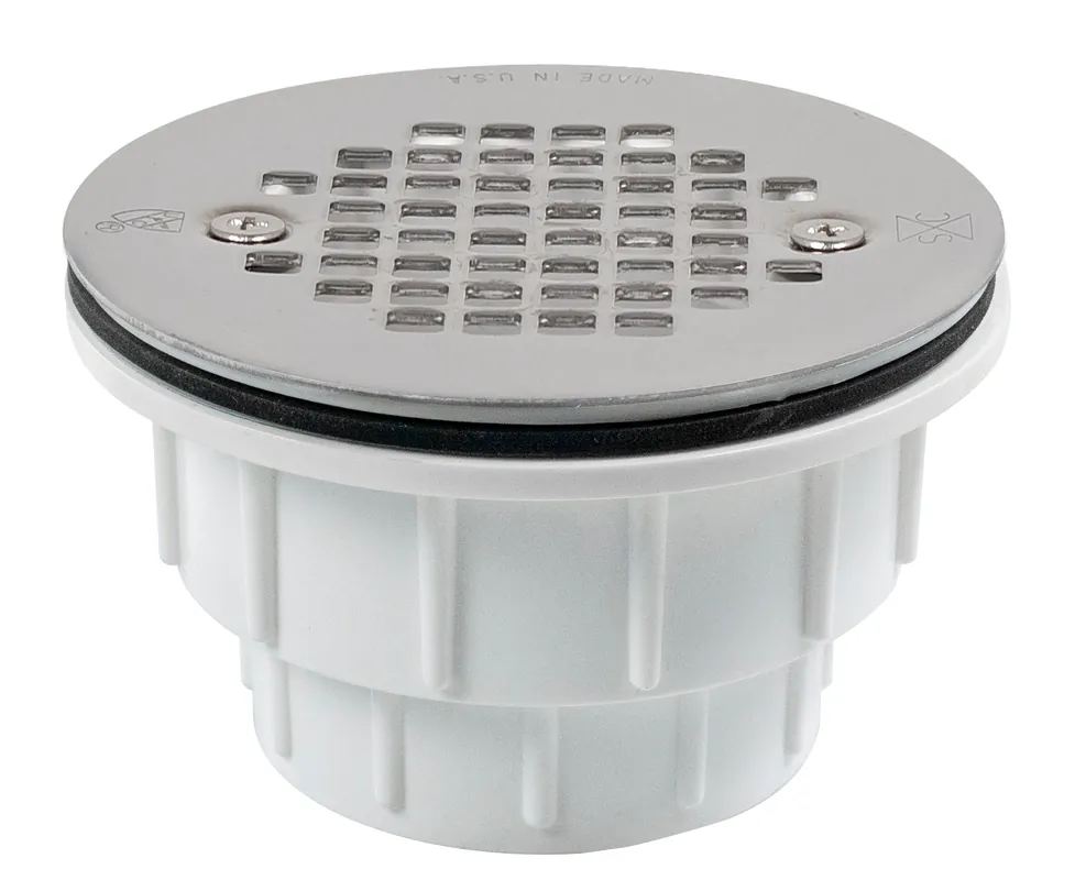 Sioux Chief 825-20P Drain Shower Module PVC SS Strainer 2 in
