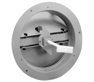 HART & COOLEY, INC. 12 06 GS 6 in. Manual Butterfly Damper for #16 Ceiling Diffuser