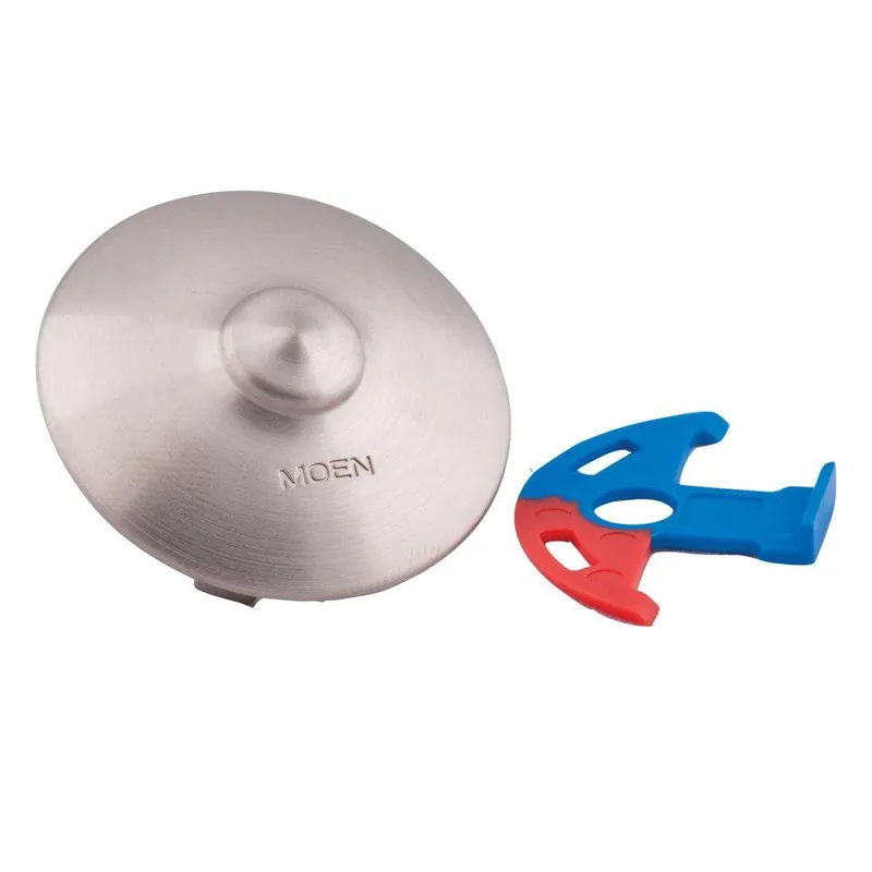 Moen 100155 Handle Cap Kit Chrome