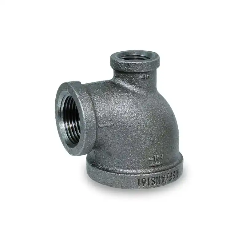 Various 0810038810 3/4X1/2X1/2 Class 150 Thrd Black Malleable Iron Reducing Tee