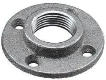 Malleable ZMBFF02 Black Malleable Fitting Power 3/8 Floor Flange Replacement MPN