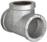 Malleable ZMGTR050405 Galvanized Malleable Iron 150# Tee