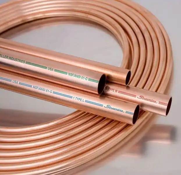 Streamline MH12020 COP114X20M PVC 1-1/4 X 20' M HARD COPPER TUBE