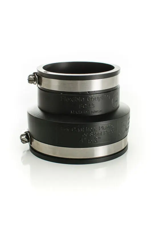 Pasco Specialty 5643 Flexible Coupling for Cast Iron / Plastic to Cast Iron / Plastic