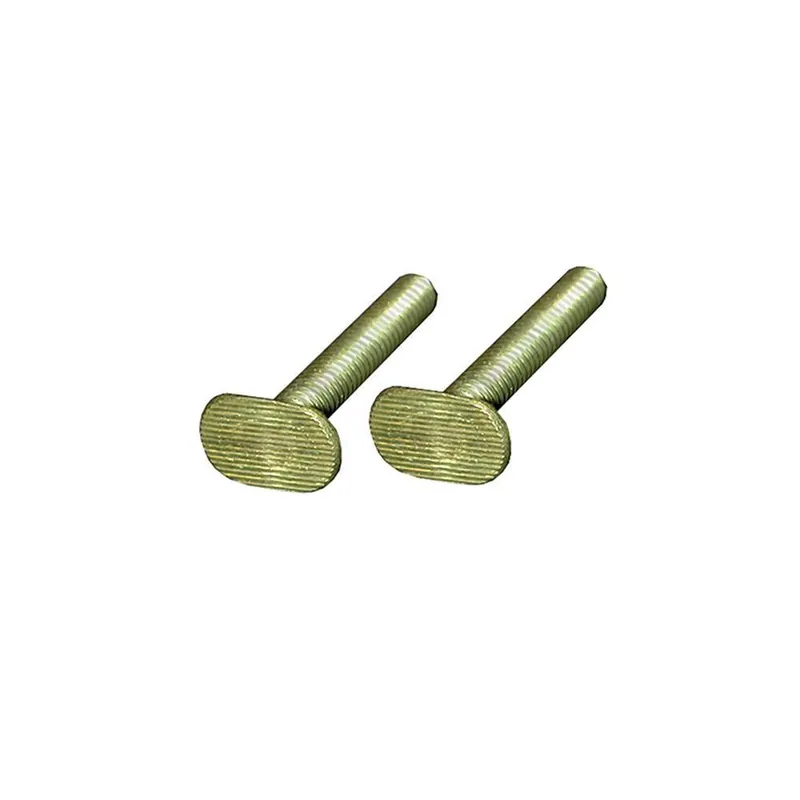 Jones Stephens C02801 1/4 x 2-1/4 Brass Plated Bolt Box of 100