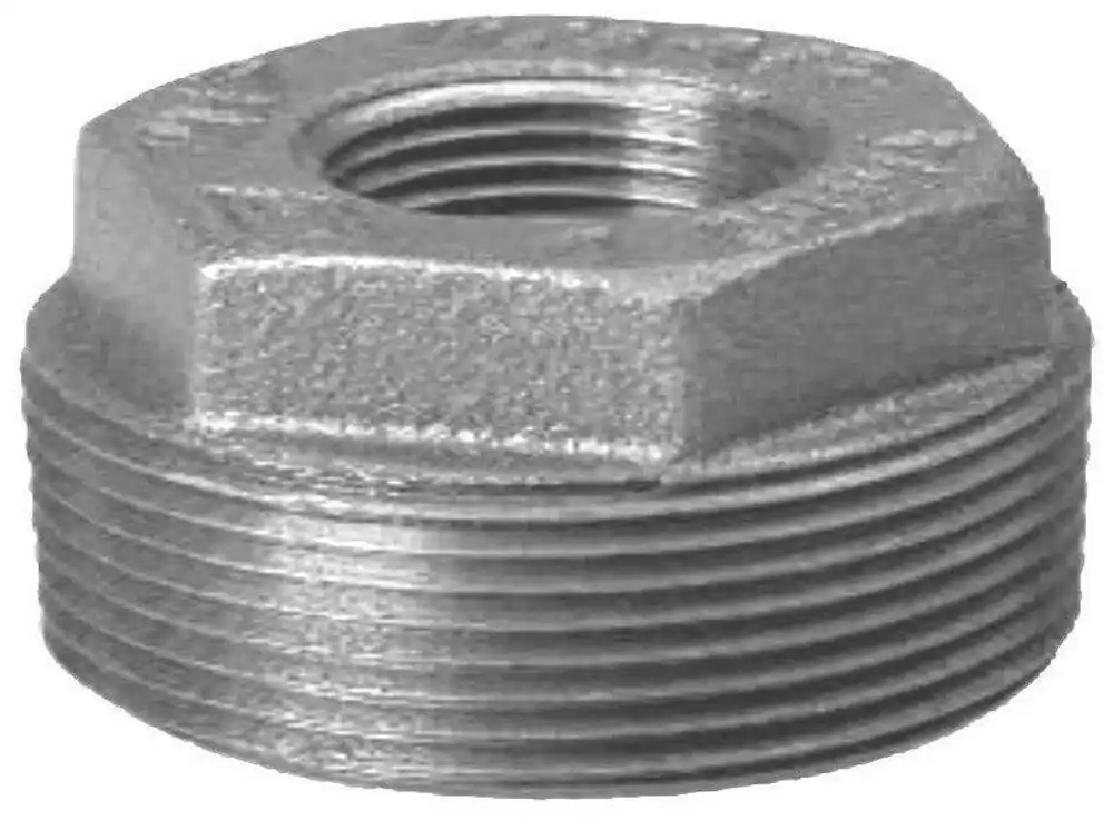 Malleable ZMGBU0904 2-1/2 x 3/4 in. MNPT x FNPT Galvanized Malleable Iron Bushing