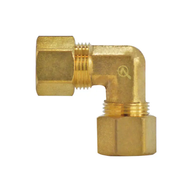 Mainline ML65-8 1/2OD Brass Compression Elbow 90 Lead Free
