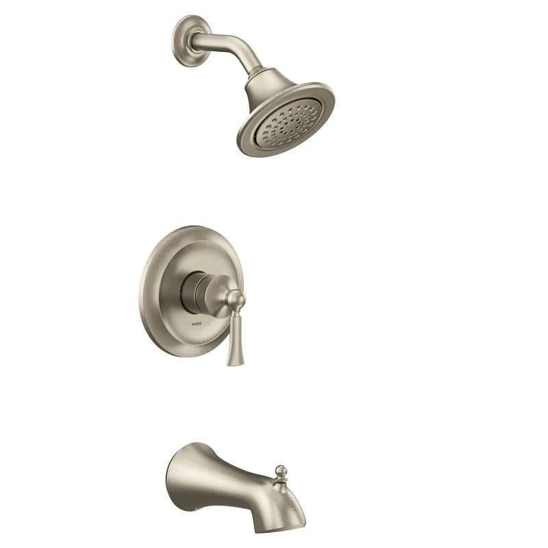 Moen UT24503EPBN Wynford M-CORE 2-Series Eco Performance 1-Handle Tub and Shower Trim Kit in Brushed Nickel
