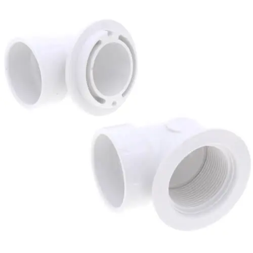 Oatey P7224B Dearborn Half Kit Schedule 40 PVC Touch-Toe Stopper w/ Chrome Finish Trim