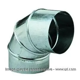 ACME 901428 90 Degree Elbow 28 Gauge 14 Diameter
