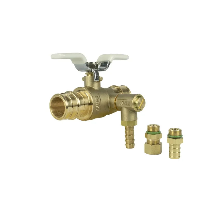 Jomar 104-080RVSSG 3/4 F1960 - Standard Port, 2 Piece, Expansion Pex Connection, 400 WOG, LF Thermal Expansion Ball Valve