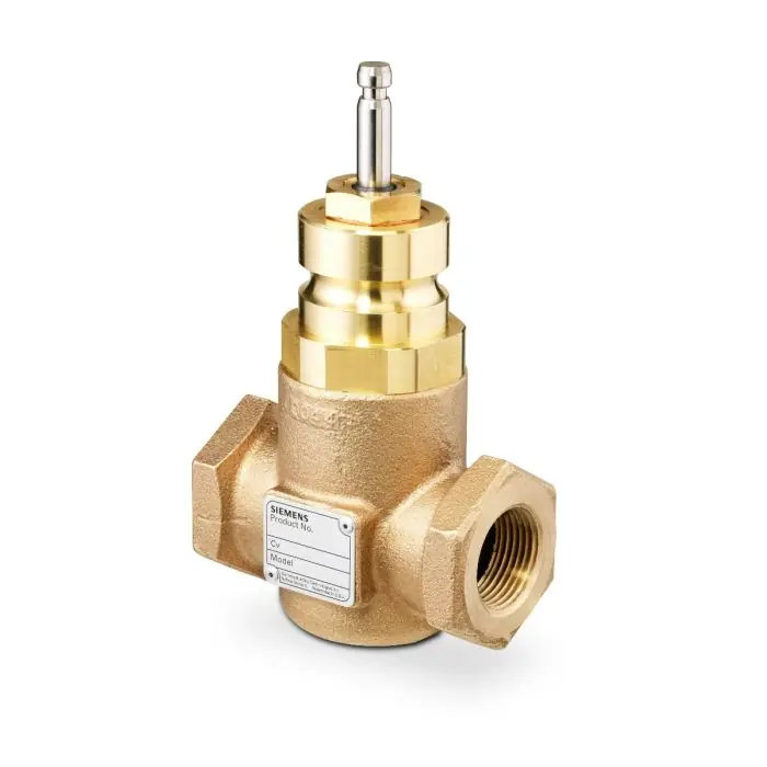 Siemens 599-03055 Globe Valve 2-Way 1/2 in NPT 1.6 Cv