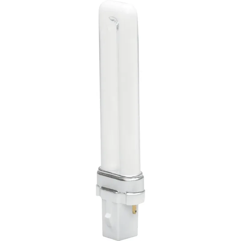 Halco 109106 CFL Single Tube 2-Pin T4 Bulb G23 Base 7W 2700K Dimmable