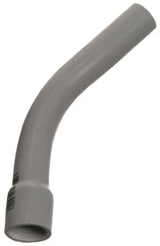 Thomas and Betts UA7AEB Schedule 40 PVC Elbow 3/4 Inch 45 Degree Bend