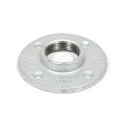 MALLEABLE ZMGFF06 Approved Vendor Floor Flanges 1 1/4 NPT