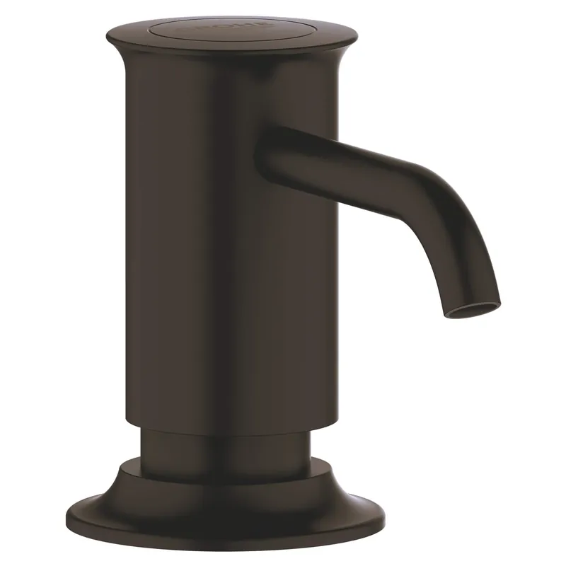 Grohe 40537ZB0 Authentic Soap Dispenser Top Fill with 15 Ounce Capacity