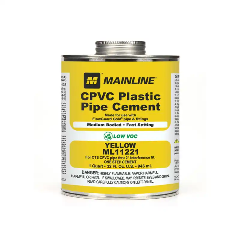 Mainline ML11221 Cement CPVC FLOWGUARD GOLD