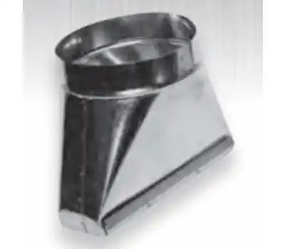 Mitchell Metal Products 7603106 3-1/4 x 10-6 Center Taper Stack Boot
