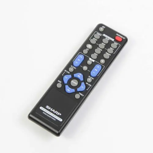 Sharp RRMCGA297AWSA remote control