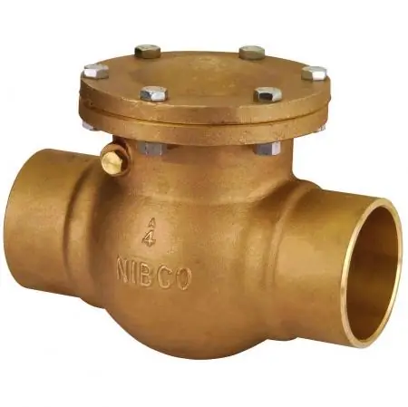 NIBCO INC NJ7J00B S433B 1-1/4 CXC 150# CHECK BRZ DISC