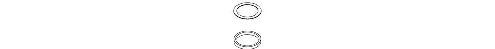 Kohler 1060053 1-1/2 in. Spud Seal Kit
