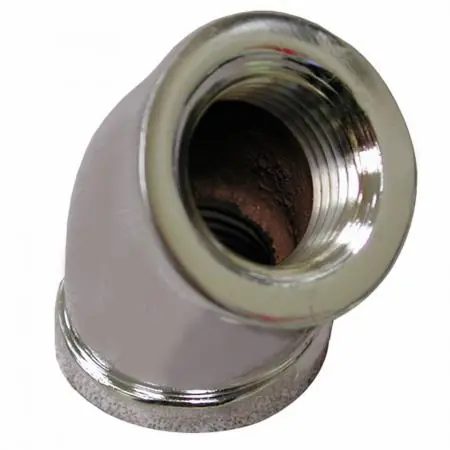 Jones Stephens B50012LF 1/2 CP Bronze 45 Elbow Lead Free