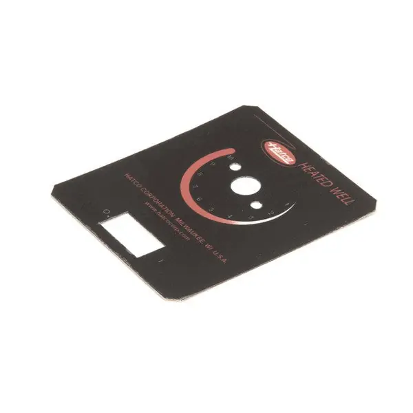 Hatco 07.03.494.00 CONTROL LABEL HWB