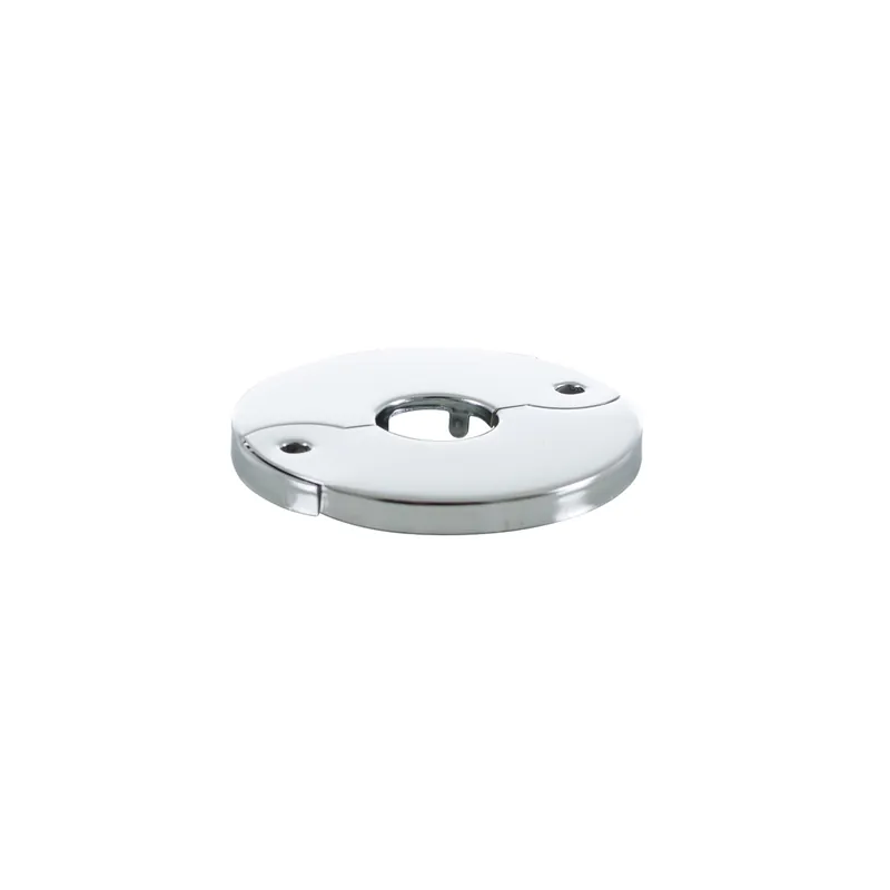 PASCO 2811 Sure Grip 1/2 in Chrom-Plated Steel Floor and Ceiling Plate