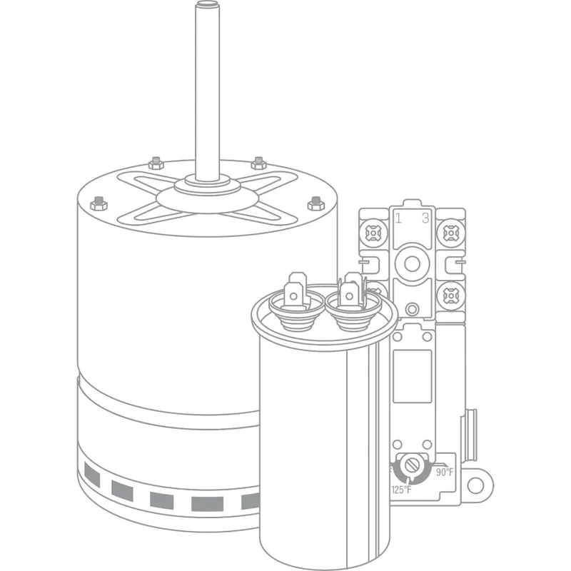 Rheem ZP29LXE-TF5-800 Scroll Compressor 208/230V 3ph R410A
